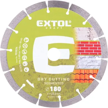 Řezný kotouč Kotouč diamantový řezný segmentový - suché řezání, O 180x22,2x2,4mm