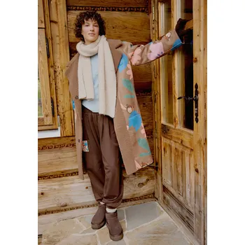 Dámský kabát Tatuum DVOJITÝ KABÁT S MOTIVEM MEDVĚDA - BORGINI