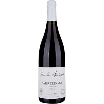 Víno Pinot Noir Záhřebenské 2022/23 0,75l Vinařství Springer
