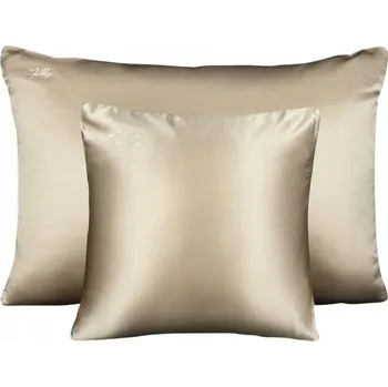 Povlečení 100% Hedvábný povlak na polštář 70x80 Polštář Povlečení Karamel karamelový