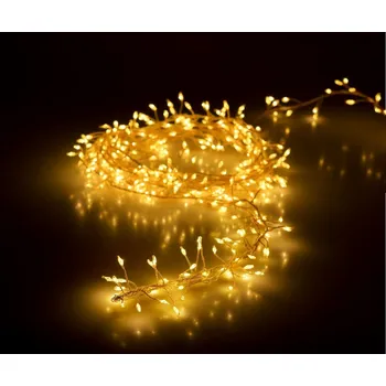 Vánoční dekorace Světelný vánoční drát Martiel teplá bílá, 100 LED