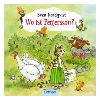 První čtění Wo ist Pettersson? (Sven Nordqvist,Sven Nordqvist)(Leporelo)