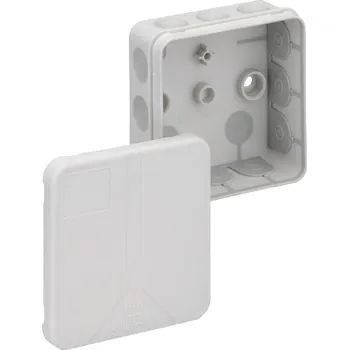 Elektroinstalační krabice Spelsberg 2K-12-L ŠEDÁ krabice rozbočovací IP55 85x85x37mm