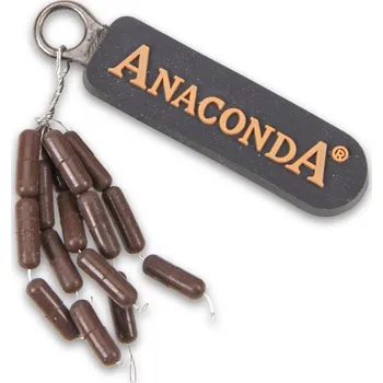 Anaconda wolframové olovo Rig Weights hnědá 3,1 mm 15 ks