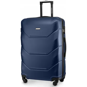 Velký cestovní kufr na kolečkách RYANAIR WIZZAIR 90L tvrdý XXL ZAGATTO