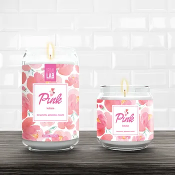 Svíčka Vonná svíčka Letizia velká bílá