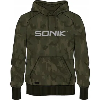 Pánská mikina Sonik Hoody Camo (velikost XXL) - rybářská mikina