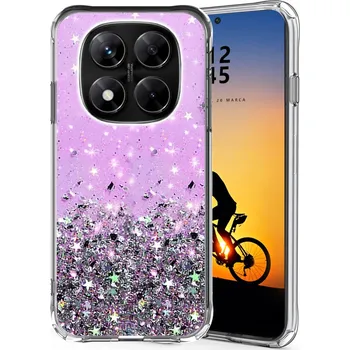 Pouzdro na mobilní telefon Zadní Kryt WWW pro Xiaomi Redmi Note 14 Pro 4G fialový