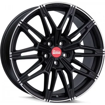Disk MAM Alu Kola Mam B3N 8.5X19 5X120 ET20 Matt Black Lip Polish 72.6