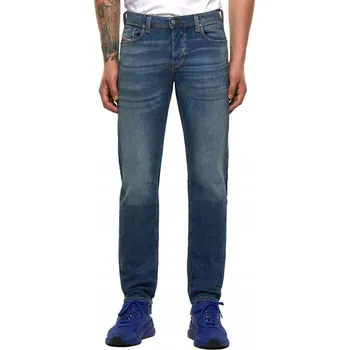 Pánské džíny Pánské džíny DIESEL rovného střihu bavlněné modré W30 L32