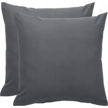 Povlak na dekorativní polštářek Povlak na polštář 65x65 cm šedý