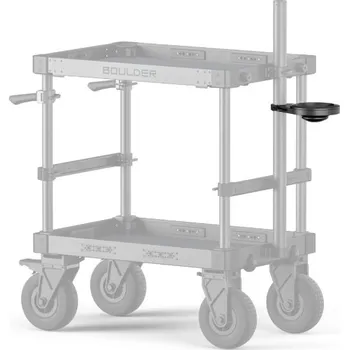 150mm Fluid Head Ball Mount Adapter Kit for Boulder Camera Cart - Black