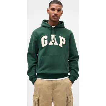 Pánská mikina GAP pánská mikina VintageSoft GAP zelená | krémová 3473175