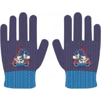 Rukavice Dětské prstové rukavice SONIC tm.modré vel.3-6let