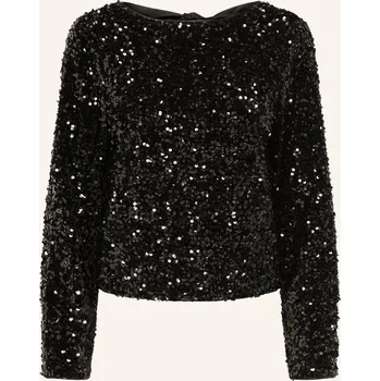 Dámské tričko Only Dlouhé Rukávy S Flitry, černá