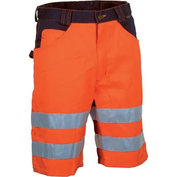 Pracovní oblečení Reflexní pracovní kraťasy COFRA VISIBLE oranžová velikost 58 +