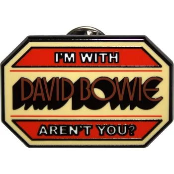 Pánské ponožky David Bowie I'm With... Odznak 35 mm