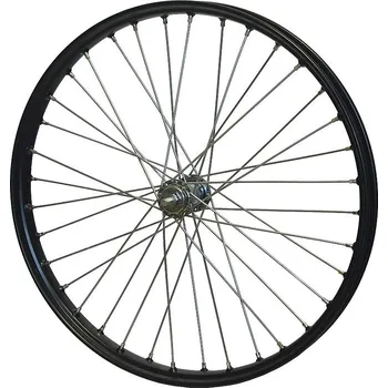 Zapletené kolo kolo na vozík 2 1/4 - 19 " chromované (kolo na vozík 2 1/4 - 19 ")