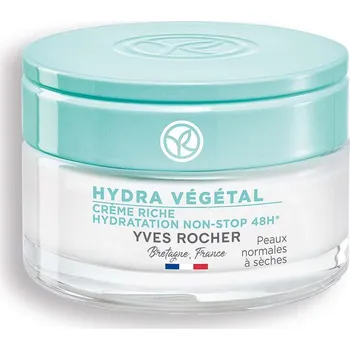 Pleťový krém Yves Rocher Hydra Végétal Hydratační péče na den a noc 50 ml