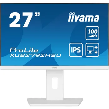 Monitor LED monitor iiyama XUB2792HSU-W6 27" 1920 x 1080 px IPS / PLS