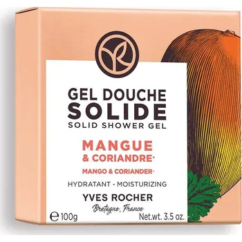 Sprchový gel Tuhý sprchový gel Mango & koriandr Bain de Nature od Yves Rocher