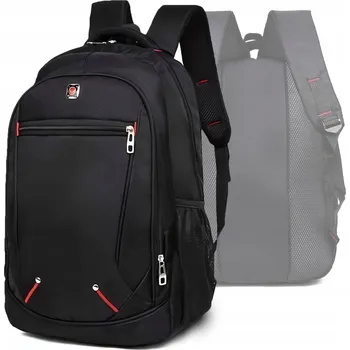 Sportovní batoh Batoh Retoo černý s červenými akcenty, 30 l, voděodolný