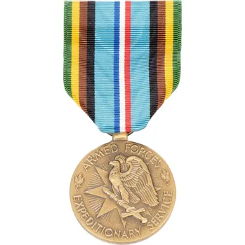 ARMÁDNÍ ORIGINÁL US ARMY Vyznamenání expediční medaile ozbrojených sil Armed Forces Expeditionary Medal US originál