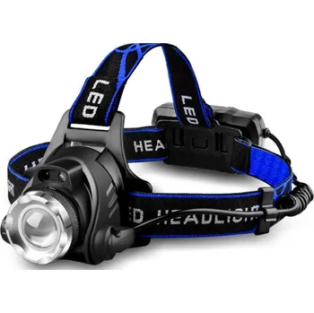 Pracovní světlo TruckLED LED nabíjecí čelovka, 3 světelné funkce, červené světlo, zoom