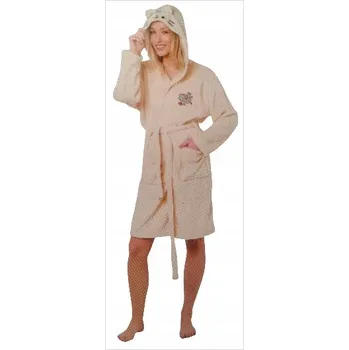 Dámský župan CARBOTEX DÁMSKÝ ŽUPAN VELIKOST L/XL BÉŽOVÝ