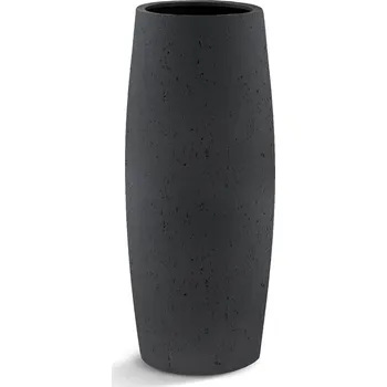 Květináč Grigio Modern Vase Anthracite Ø 55 cm / V 110 cm