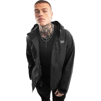 Pánská softshellová bunda SIROKO Pánská lifestylová bunda W5 Nix LF Černá XS ČERNÁ