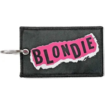 Blondie Punk Logo Klíčenka