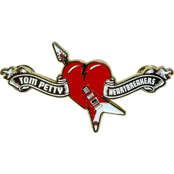 Tom Petty & The Heartbreakers Heart Logo Odznak