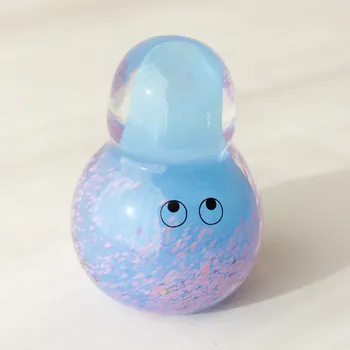 Studio Arhoj Skleněná figurka Crystal Blob Annoyed Bighead