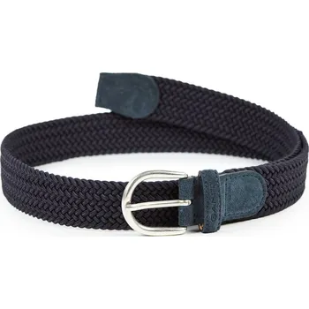 Opasek Gant ELASTIC BRAID BELT MARINE - 816051 Modrá