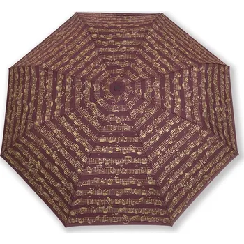 Deštník Deštník PARTITURA BACH bordó, skládací