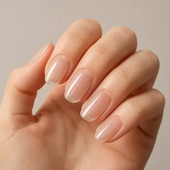 UV nálepky na nehty Transparent