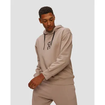 Pánská mikina Pánská Tepláková Mikina S Kapucou On Club Hoodie V Béžové Barvě 1me10030603-603