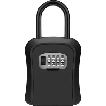Trezor Závěsný trezor na klíče s 4místným kódem - Černý