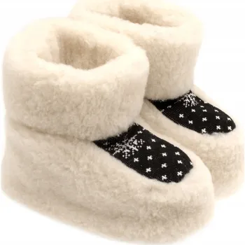 Dámská obuv Dámské pantofle Pantofle Vysoké černé s vlnou 36 37