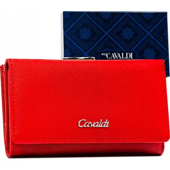4U Cavaldi peněženka eko kůže červená - dámská
