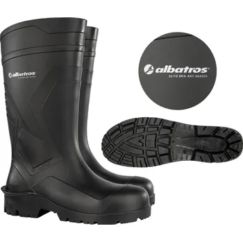 Pracovní obuv Pracovní Holínky s krytkou špičky, BOZP , pro stavebnictví, pevné, S5 Albatros Protector 41