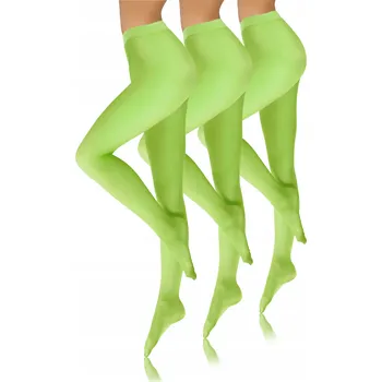 Dámské punčochy Sesto Senso Dámské Punčocháče 3 kusy 40 DEN, vel. XL, Světle zelená (Seledynová)