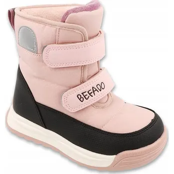 Dívčí zimní obuv Dětské sněhule pro dívky Befado 169X039 zimní zateplené boty, velikost 32