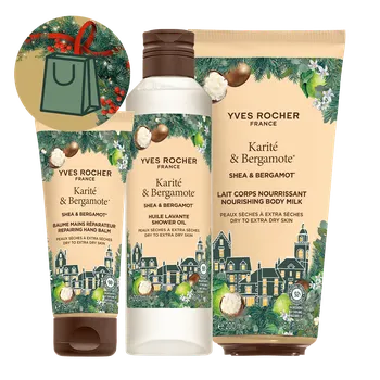 Kosmetická sada Dárková vánoční sada Karité & bergamot Vánoční limitovaná edice od Yves Rocher