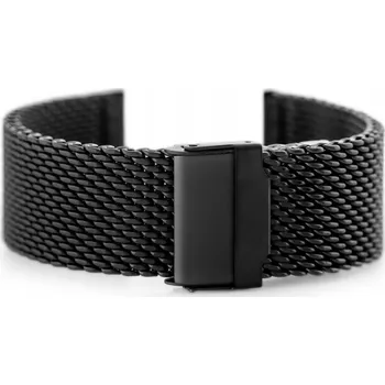 Náramek Náramek Pacific 10 - kvalitní síťovina - černý 24mm