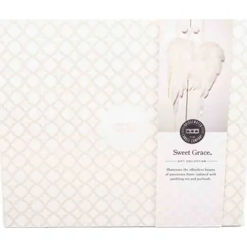 Dárková taška Dekorativní návlek Sweet Grace pro dárkovou krabičku stříbrná 7x32
