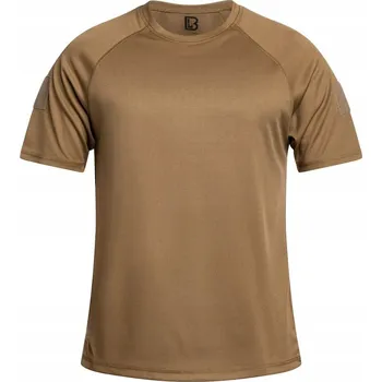 Pánské oblečení Tričko rychleschnoucí Brandit Quickdry Short Sleeve - Coyote 6XL