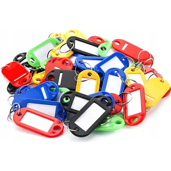 PŘÍVĚSEK NA KLÍČE IDENTIFIKÁTOR NA KLÍČE PŘÍVĚSEK 10 ks mix přívěsků