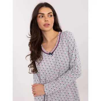 Dámská noční košile Dámská noční košile s potiskem Forever Pink černá | šedá | růžová 3468660